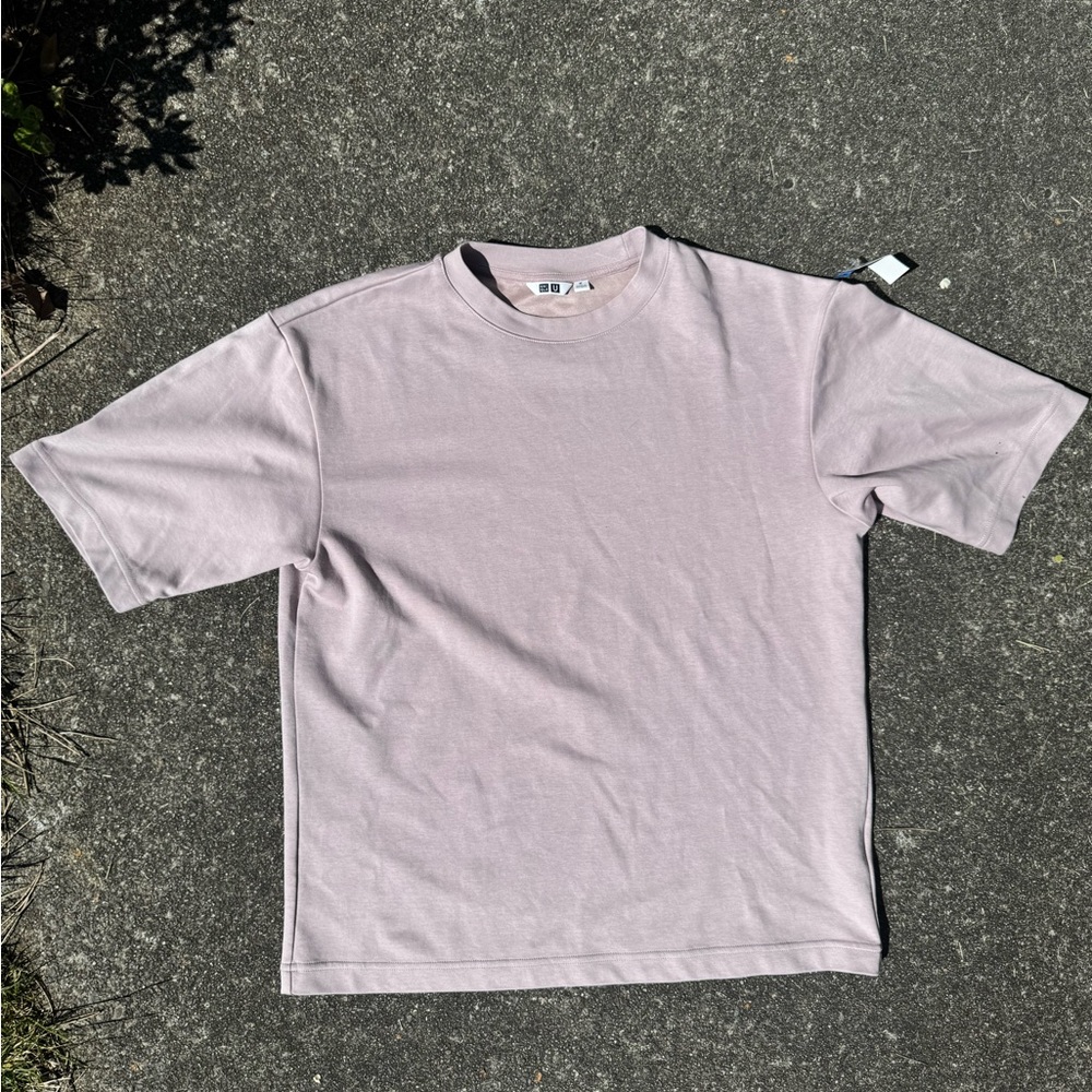 Uniqlo Pink Short Sleeve Tee Relaxed Fit
